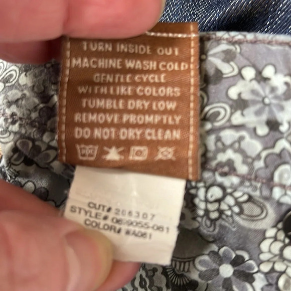 PAIGE Premium Denim Skyline Skinny Jeans Blue Dark Wash Low Rise Ankle Length 25 - Picture 10 of 12